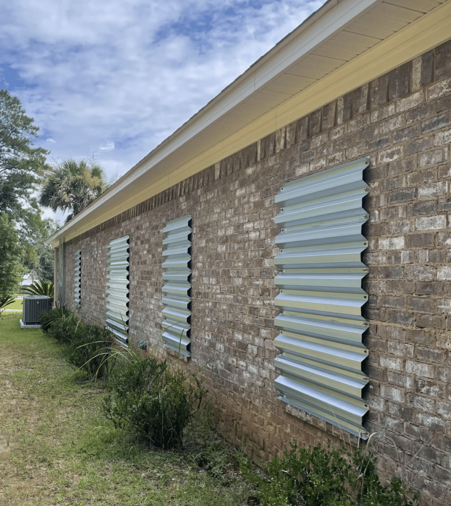 hurricane window protection Spanish Fort AL